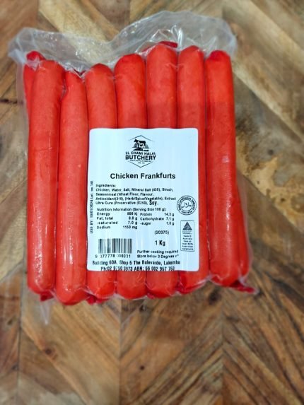 Chicken Frankfurts 1Kg